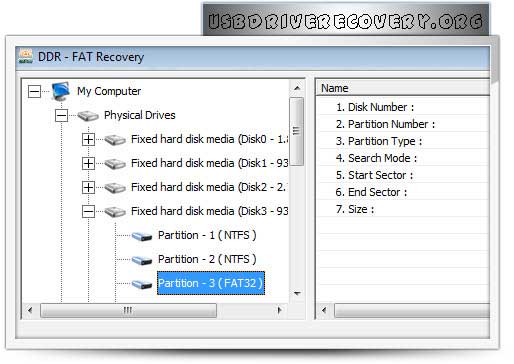 Screenshot of Fat Data Recovery