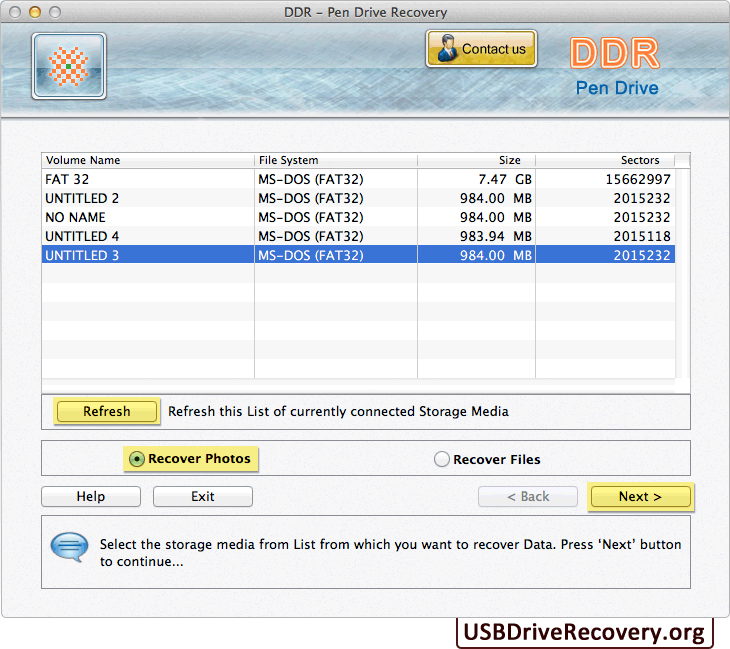 Mac USB Drive Recovery Software 