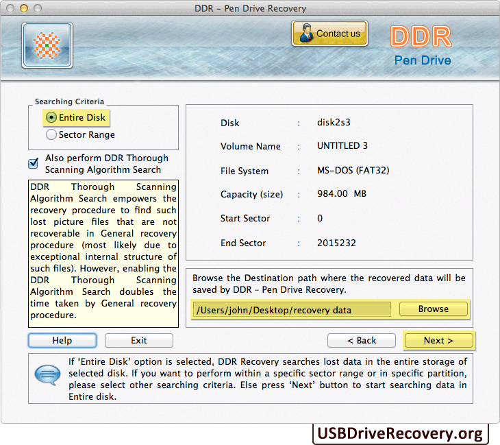 Mac USB Drive Recovery Software 
