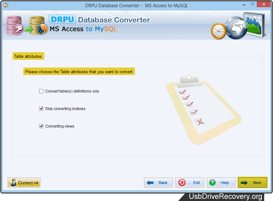 MS Access to MySQL Database Converter 