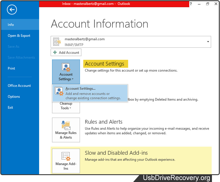 Outlook Password Recovery Software