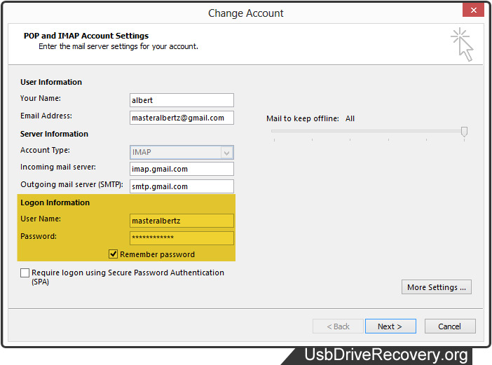 Outlook Password Recovery Software