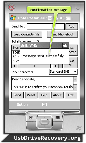Pocket PC to Mobile Text Messaging